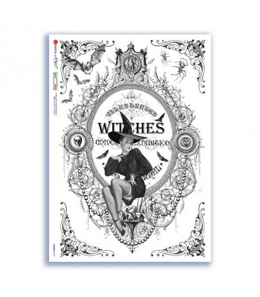 HOLIDAY-0121. Carta di riso festività per decoupage.