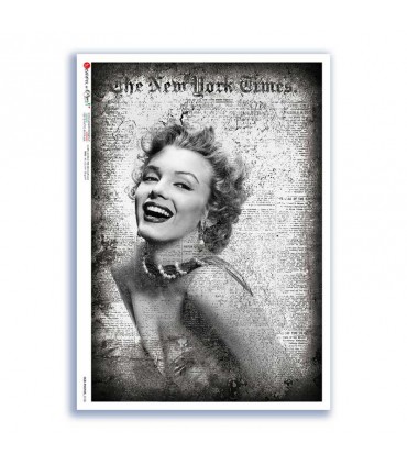 OLD-PHOTOS-0108. Carta di riso vittoriana per decoupage.