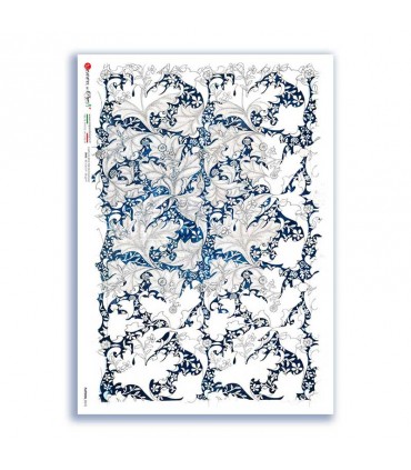 PATTERN-0210. Papel de Arroz texture para decoupage.