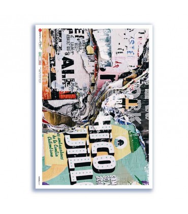 PATTERN-0219. Papel de Arroz texture para decoupage.