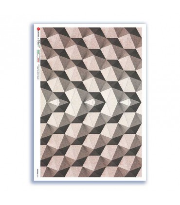 PATTERN-0223. Papel de Arroz texture para decoupage.