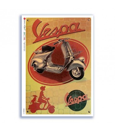 VEHICLES-0057. Carta di riso veicoli per decoupage.