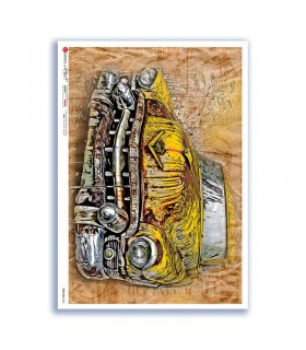 VEHICLES-0060. Carta di riso veicoli per decoupage.