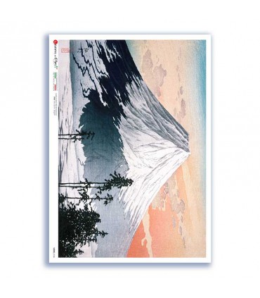 VIEWS-0186. Landscape Rice paper  for the decoupage.