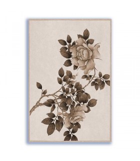 GF-FLOWERS-041. Rice paper large format