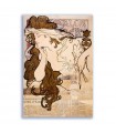 GF-ART NOUVEAU-016. Papel de arroz de gran tamaño