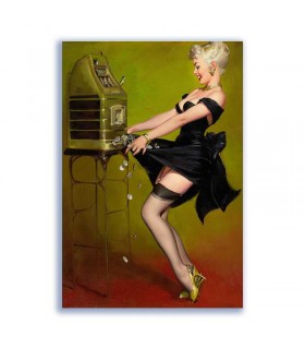 GF-PIN-UP-010. Rice paper large format