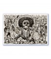 GF-CALAVERAS-017. Papel de arroz de gran tamaño