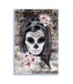 GF-CALAVERAS-020. Papel de arroz de gran tamaño