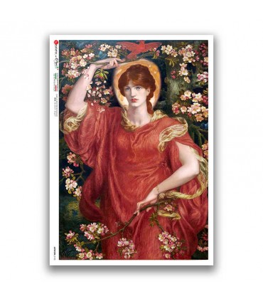 ARTWORK-0135. Carta di riso opere d'arte per decoupage.