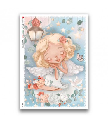 BABY-0094. Carta di riso bambini per decoupage.