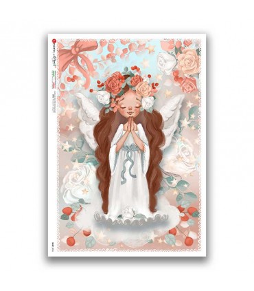 BABY-0096. Carta di riso bambini per decoupage.