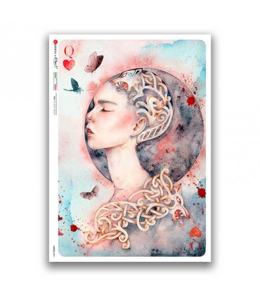 FAIRIES-0096. Rice Paper for decoupage fairies.