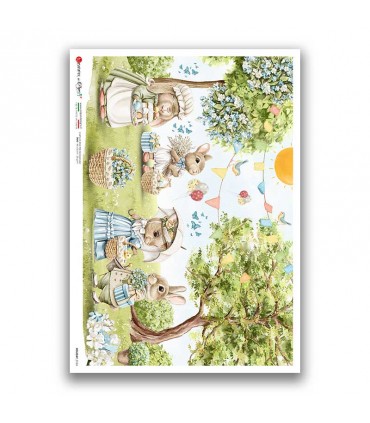 HOLIDAY-0124. Papel de Arroz festividad para decoupage.