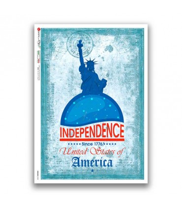 HOLIDAY-0129. Carta di riso festività per decoupage.