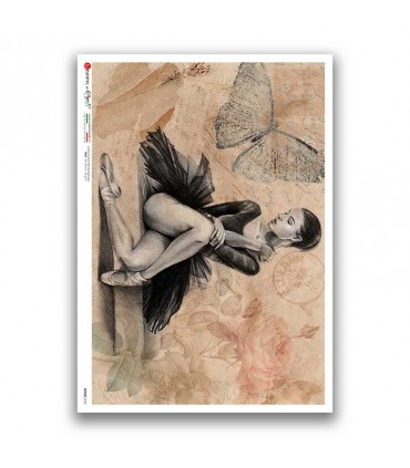 SCENE-0131. Pictorial Rice Paper for decoupage.