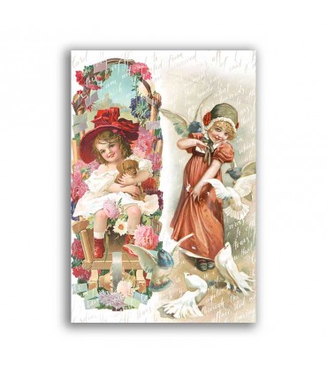 GF-BABY-002. Rice paper large format