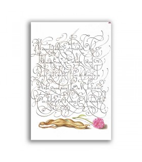 GF-CALLIGRAPHY-001. Rice paper large format