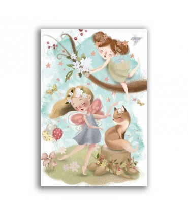 GF-FAIRIES-016. Rice paper large format