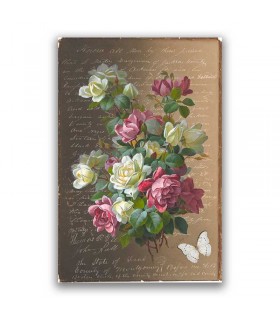 GF-FLOWERS-056. Rice paper large format