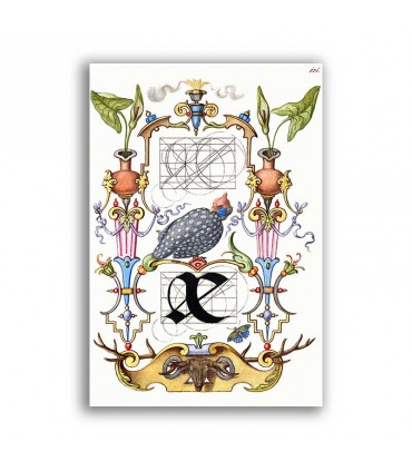 GF-GROTTESCHE-023. Carta di riso grande formato