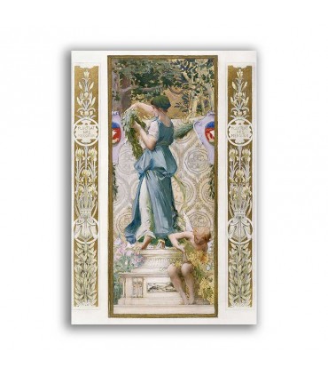 GF-ART NOUVEAU-022. Carta di riso grande formato