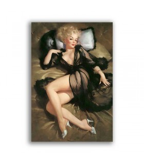 GF-PIN-UP-016. Rice paper large format