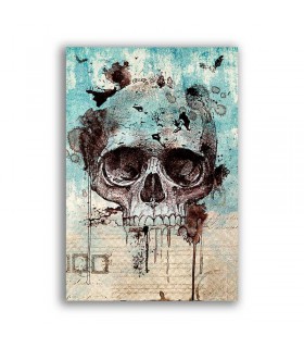 GF-SKULLS-024. Rice paper large format