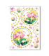 FLOWERS-0065. Carta di riso fiori per decoupage.