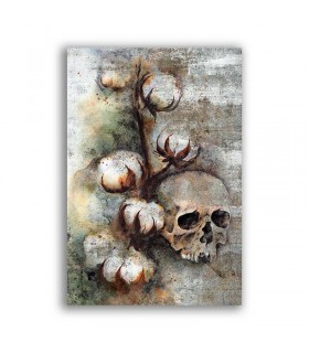 GF-SKULLS-029. Rice paper large format