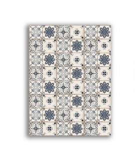 GF-AZULEJOS-001. Papel de arroz de gran tamaño