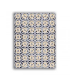 GF-AZULEJOS-002. Papel de arroz de gran tamaño