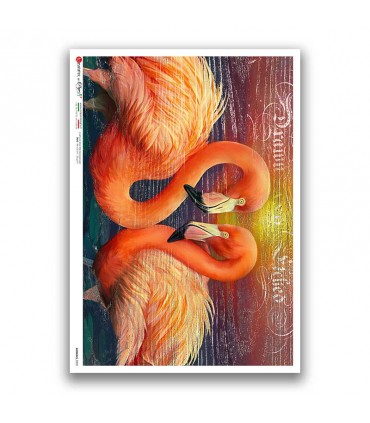 ANIMALS-0202. Animals Rice Paper for decoupage.