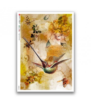 ANIMALS-0203. Carta di riso animali per decoupage.