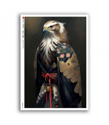 ANIMALS-0208. Carta di riso animali per decoupage.