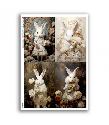 ANIMALS-0228. Animals Rice Paper for decoupage.