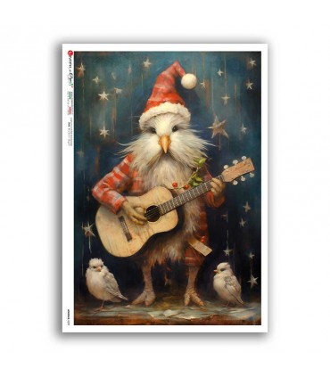 ANIMALS-0229. Animals Rice Paper for decoupage.