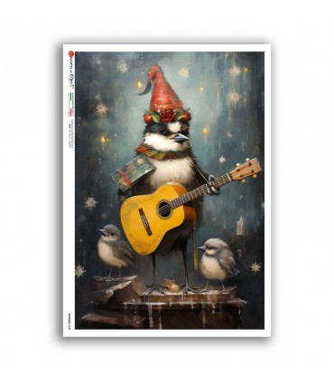 ANIMALS-0230. Animals Rice Paper for decoupage.