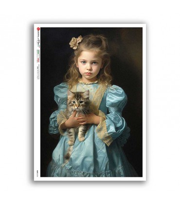 BABY-0101. Carta di riso bambini per decoupage.