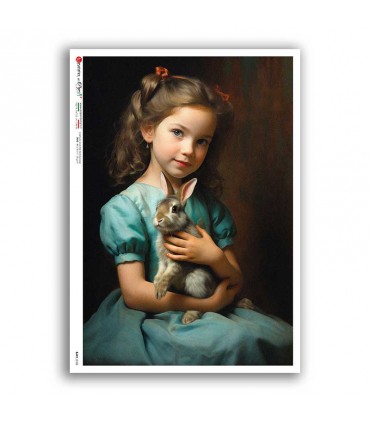 BABY-0102. Carta di riso bambini per decoupage.