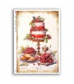 FOOD-0157. Carta di riso cucina per decoupage.