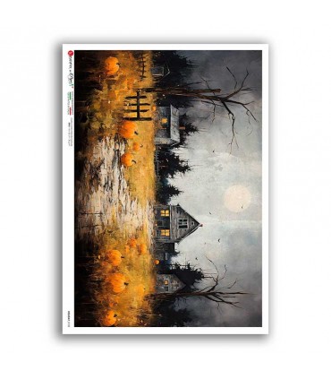 HOLIDAY-0132. Holiday Rice Paper for decoupage.