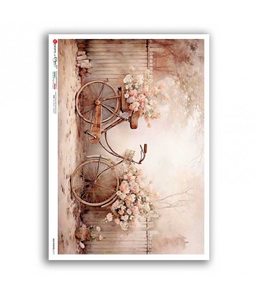 OLD-PHOTOS-0117. Carta di riso vittoriana per decoupage.