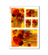 FLOWERS-0083. Carta di riso fiori per decoupage.