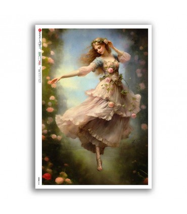 SCENE-0165. Pictorial Rice Paper for decoupage.