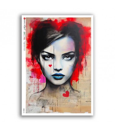 SCENE-0182 Pictorial Rice Paper for decoupage.