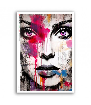 SCENE-0184. Pictorial Rice Paper for decoupage.