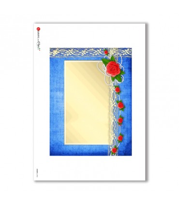 ALBUM-L-0046. Carta di riso album per decoupage.