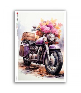 VEHICLES-0067. Carta di riso veicoli per decoupage.