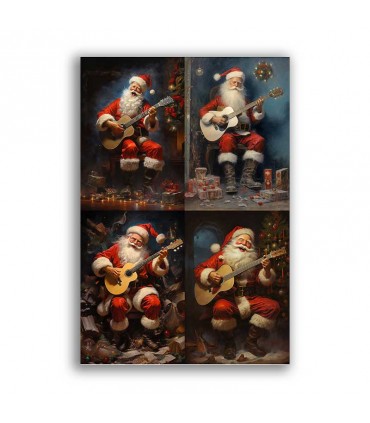 GF-NATALE-005. Carta di riso grande formato